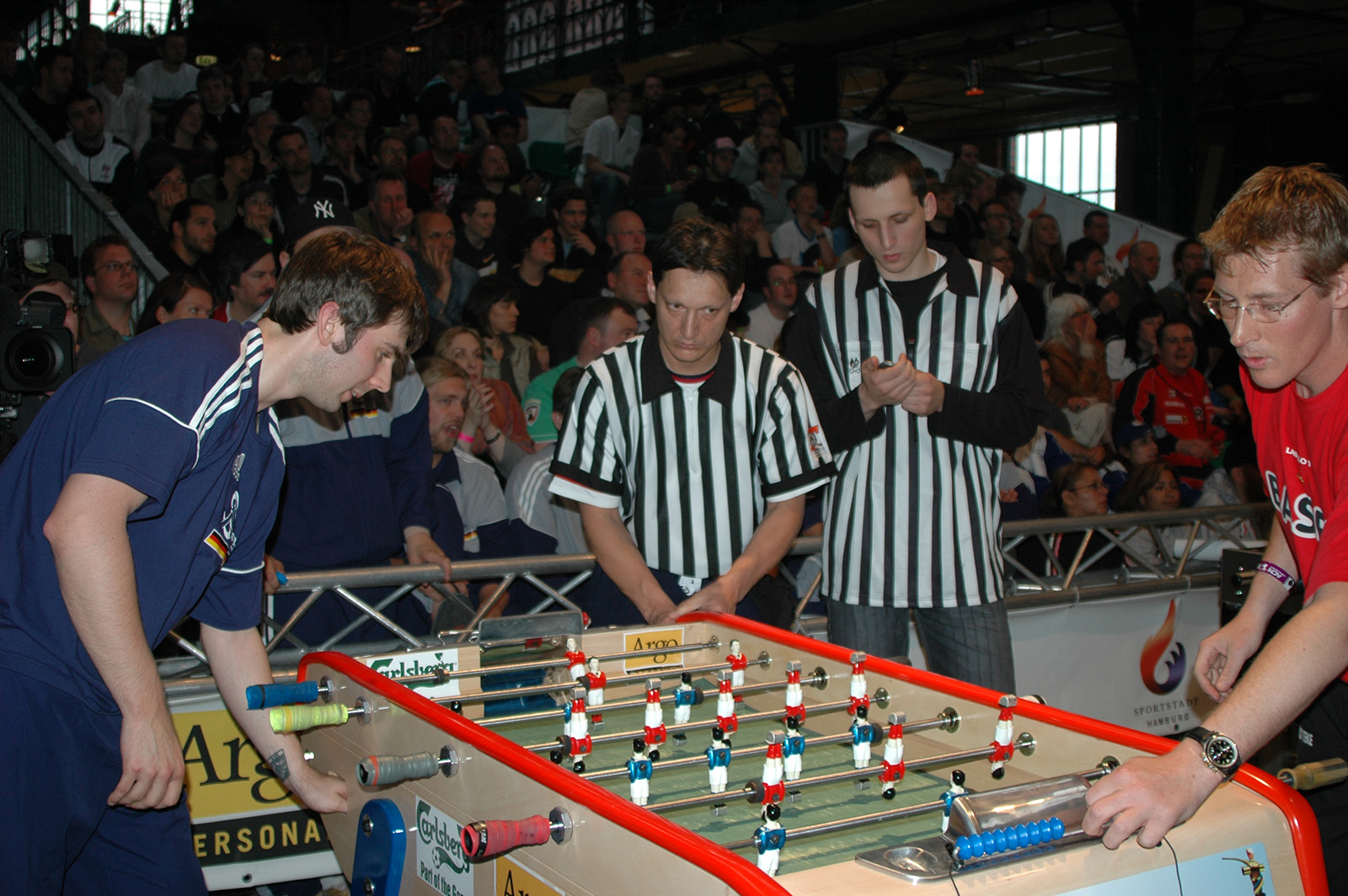 Turnierszene bei der WM 2006 in Hamburg